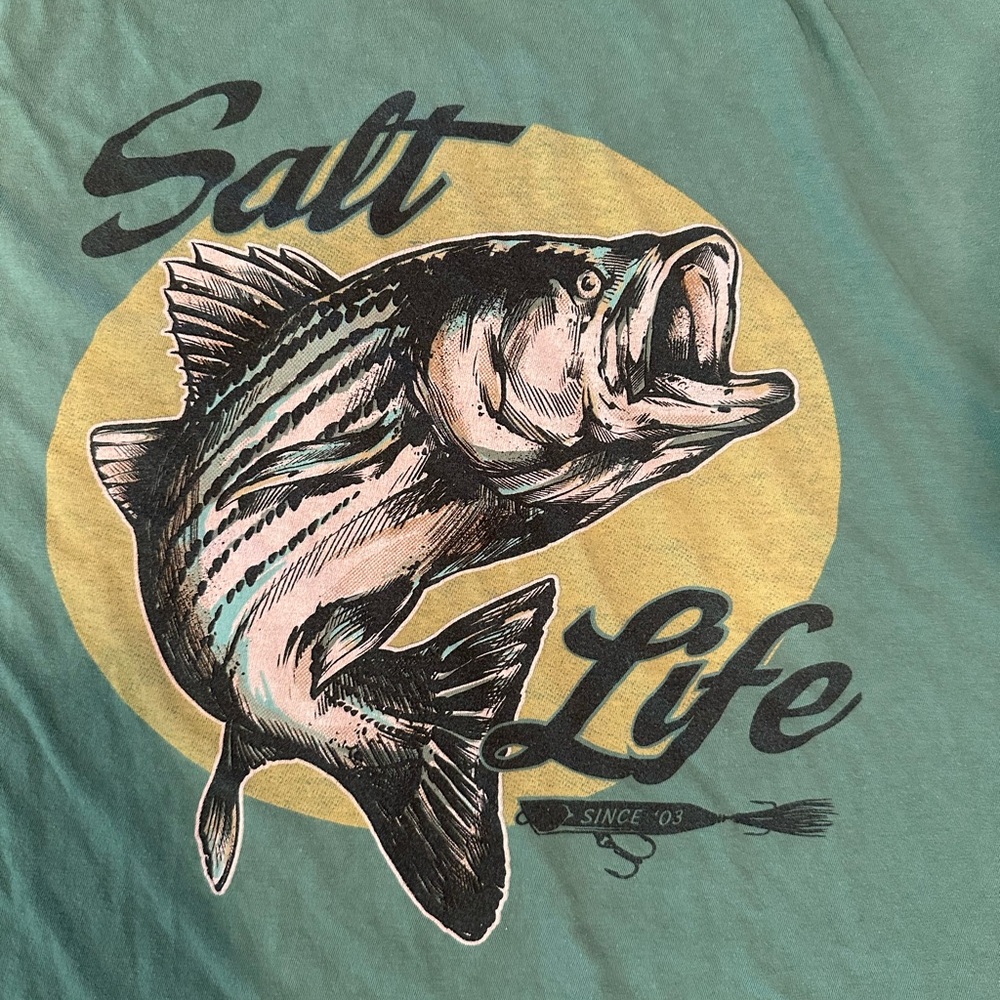 Salt Life Bass Fish Tee